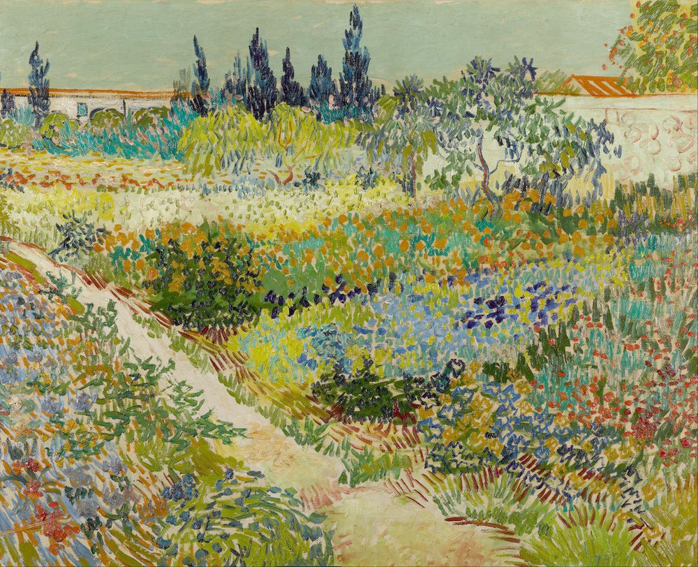 Affresco Импрессионисты и постимпрессионисты Vincent van Gogh, Garden at Arles