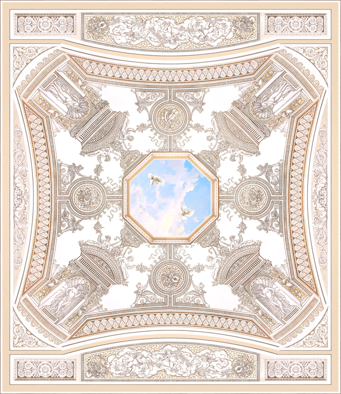 Affresco Сюжеты для потолков 9170