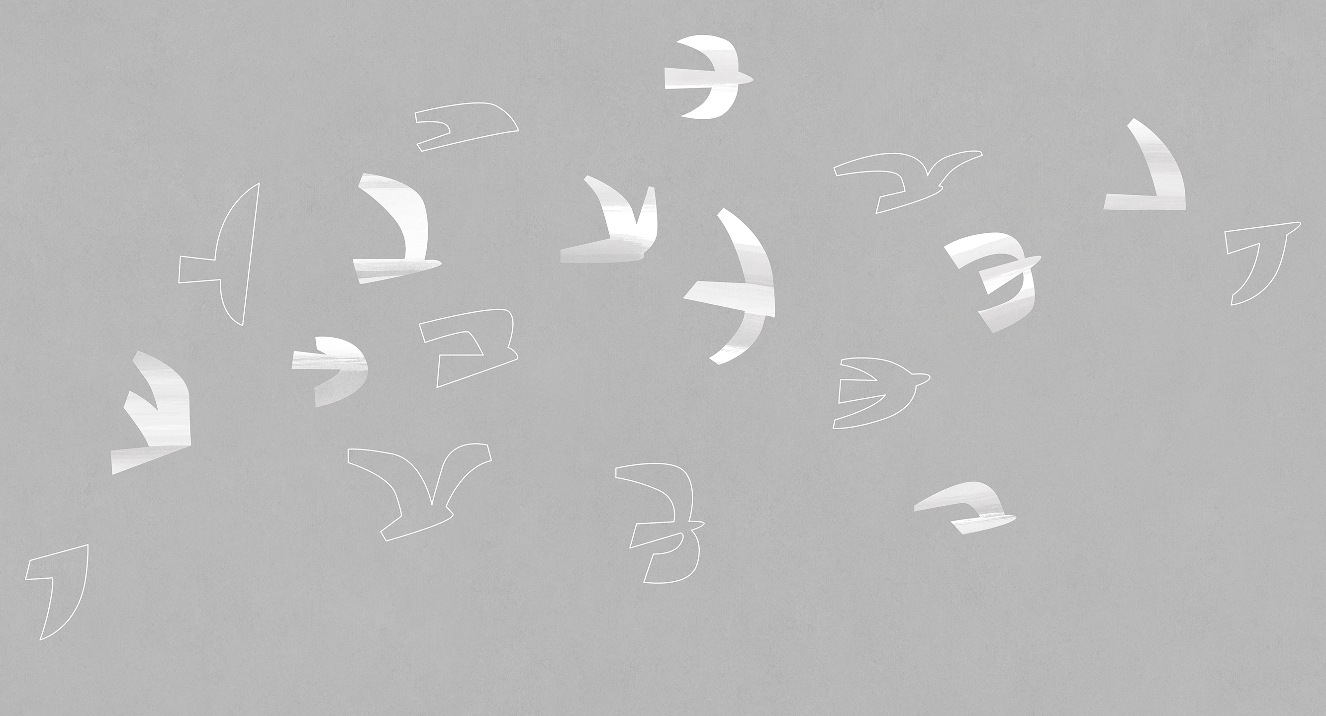 264522 Creativille Птицы на ветру