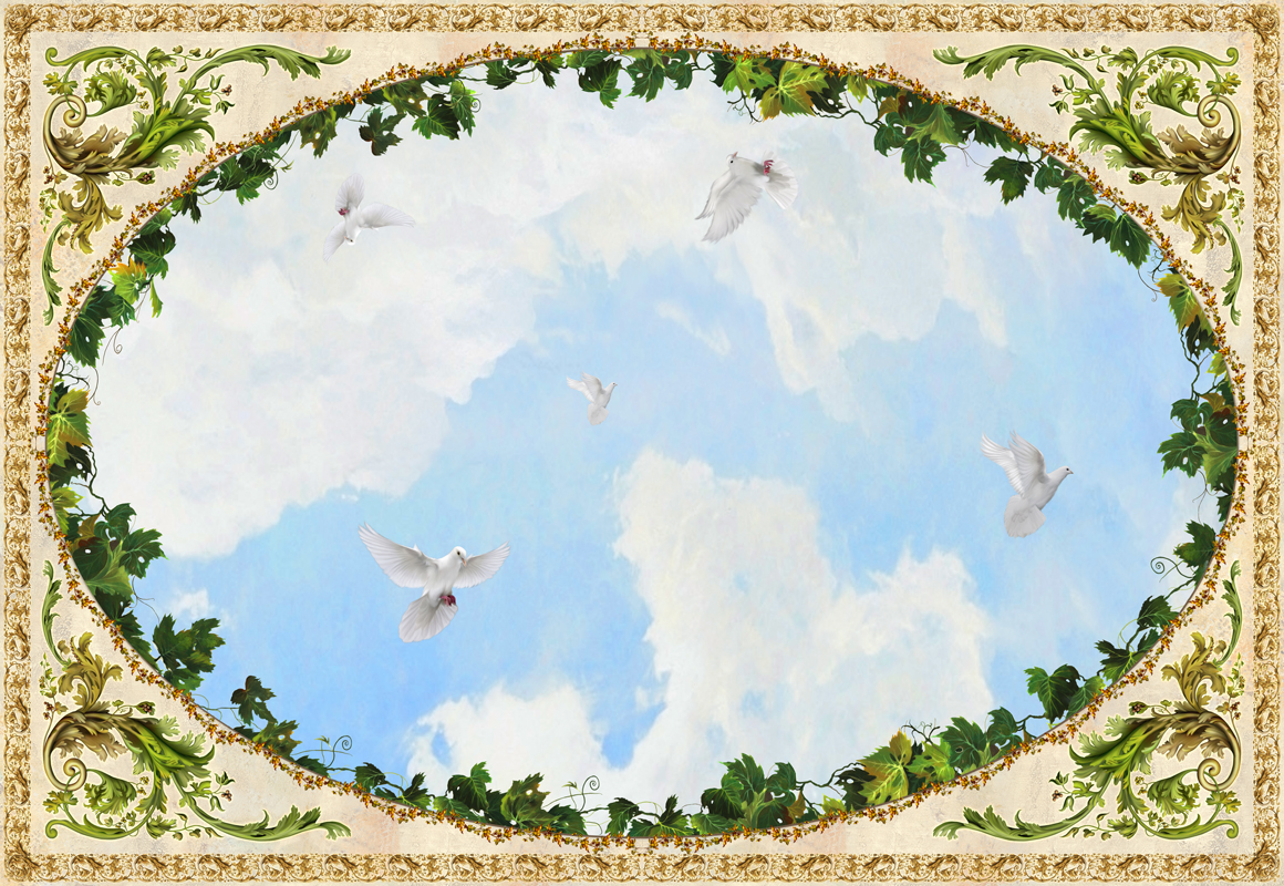 Affresco Сюжеты для потолков 9149