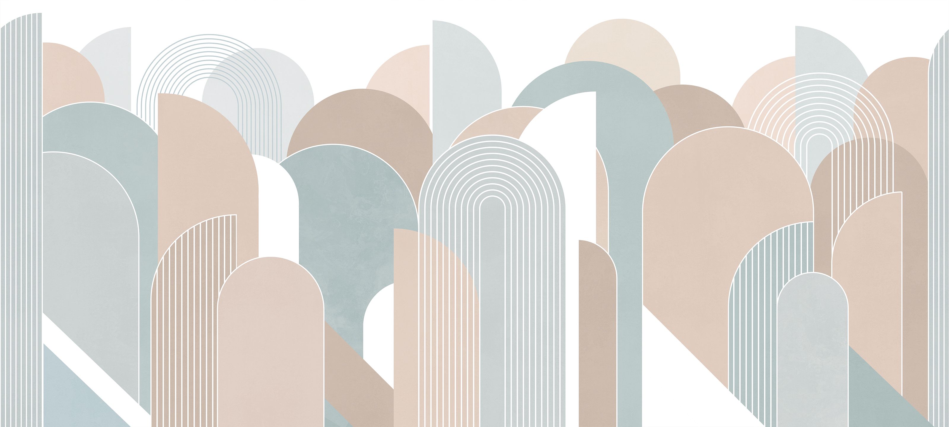 811110 Creativille геометрическая композиция из арок