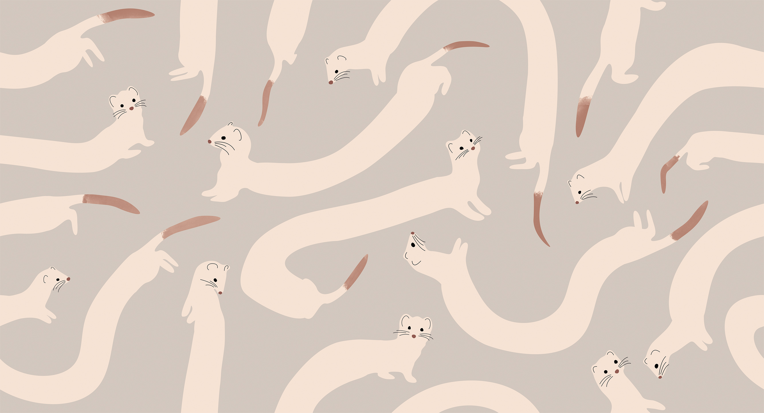 057020 Creativille Горностаи