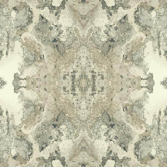 York  Candice Olson Wallcoverings  Inner Beauty Premium Peel + Stick Wallpaper- Grey Mix PSW1092RL