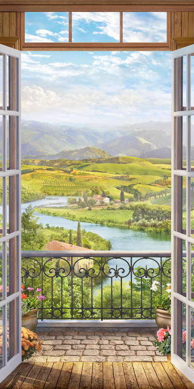 Affresco Лучшие пейзажи 6936