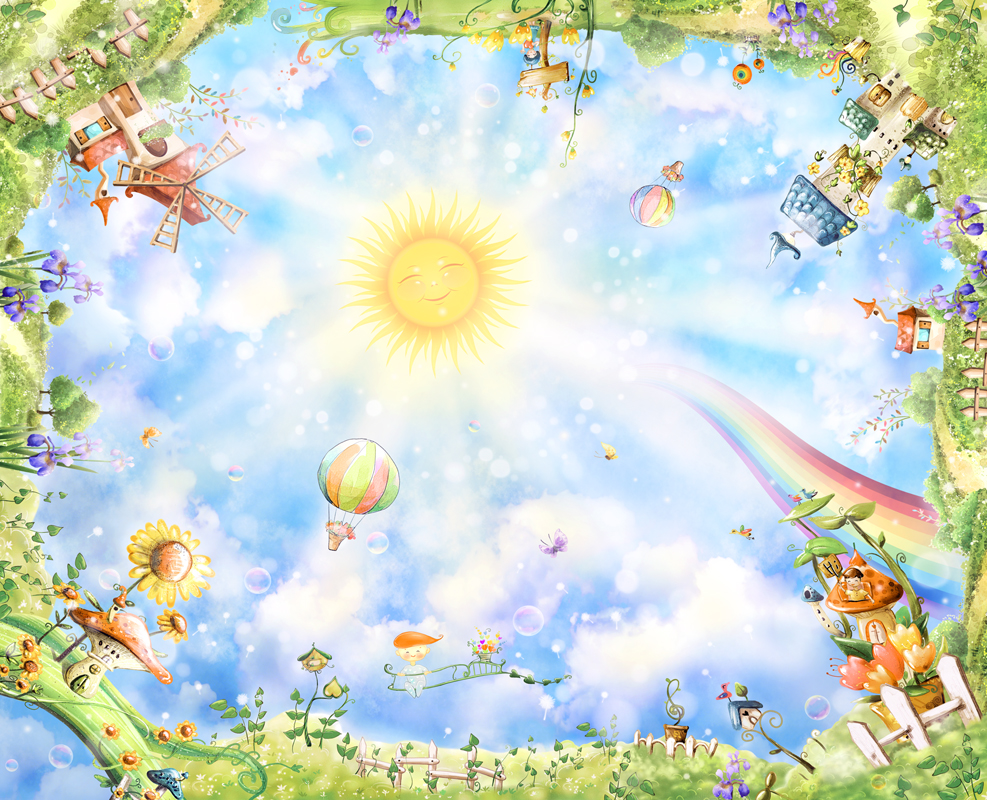 Affresco Сюжеты для потолков 9168