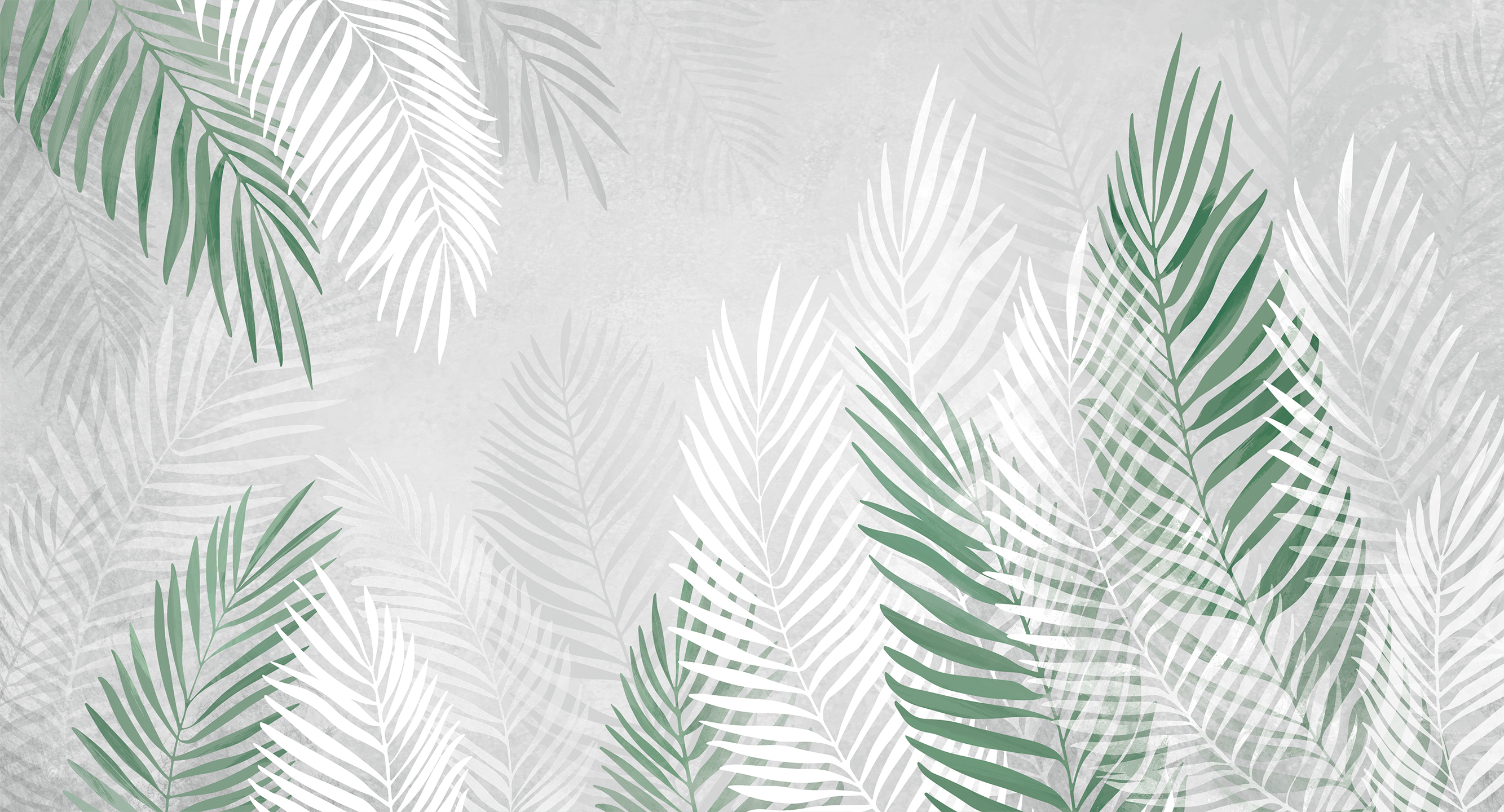 421241 Creativille большие листья в стиле гранж