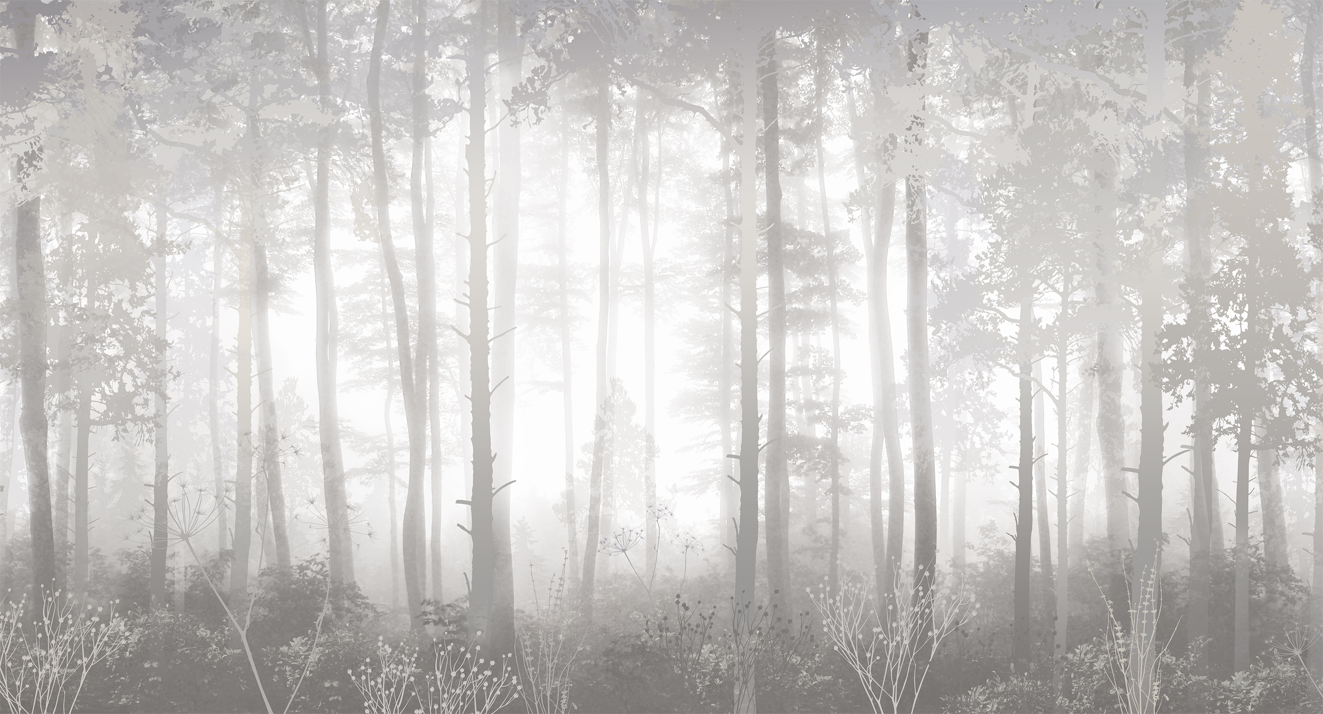 490001 Creativille туманный лес