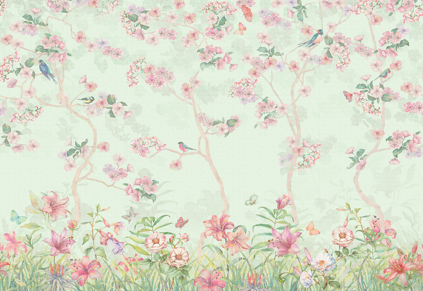 Affresco Лес 6885