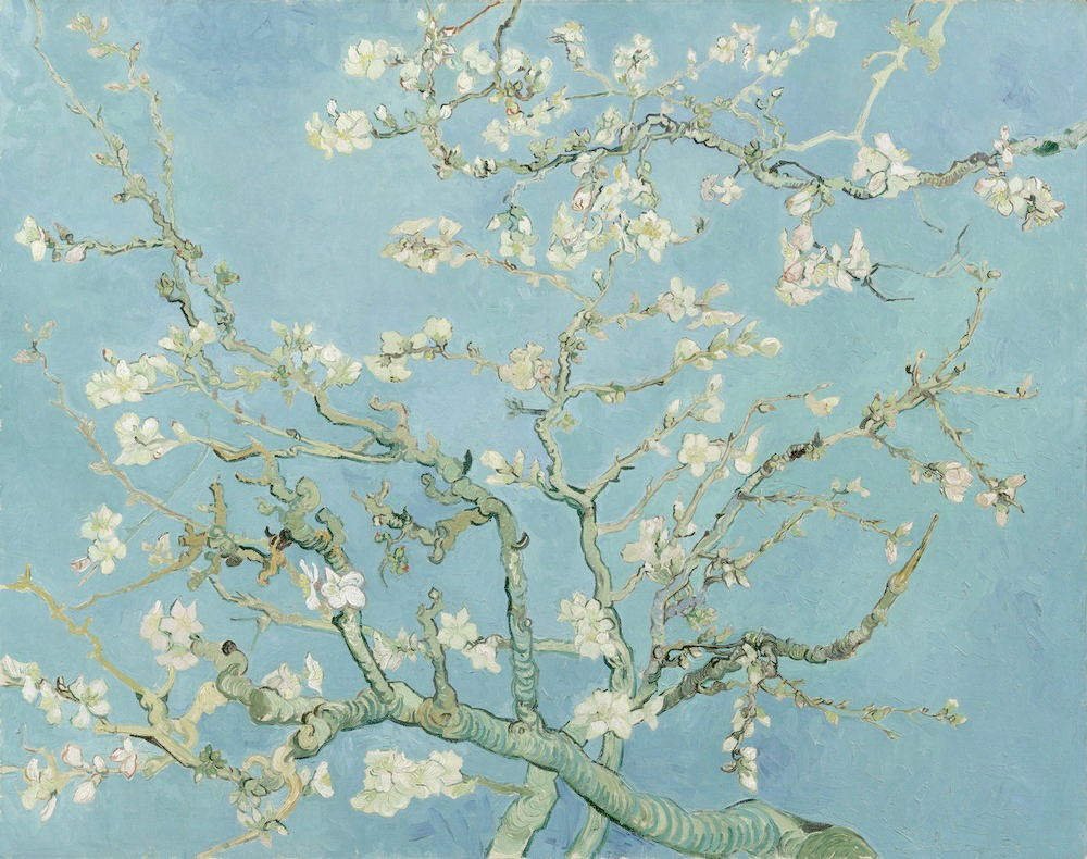 Affresco Импрессионисты и постимпрессионисты Vincent van Gogh, Almond blossom