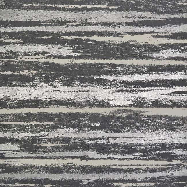 York  Antonina Vella Wallpaper  Atmosphere Wallpaper- Black/Silver NW3541