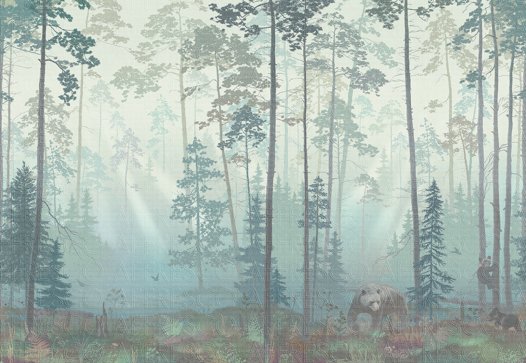 Affresco Лес ID135992