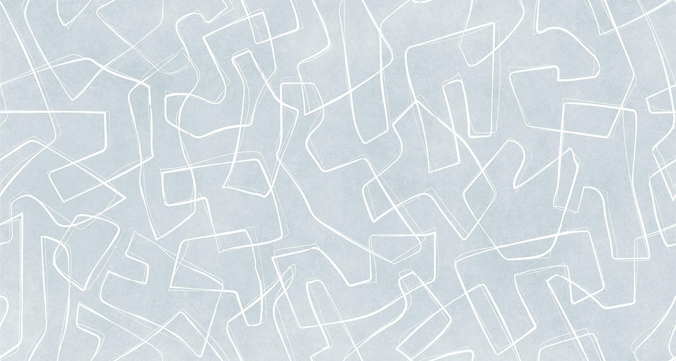 828322 Creativille белые абстрактные линии