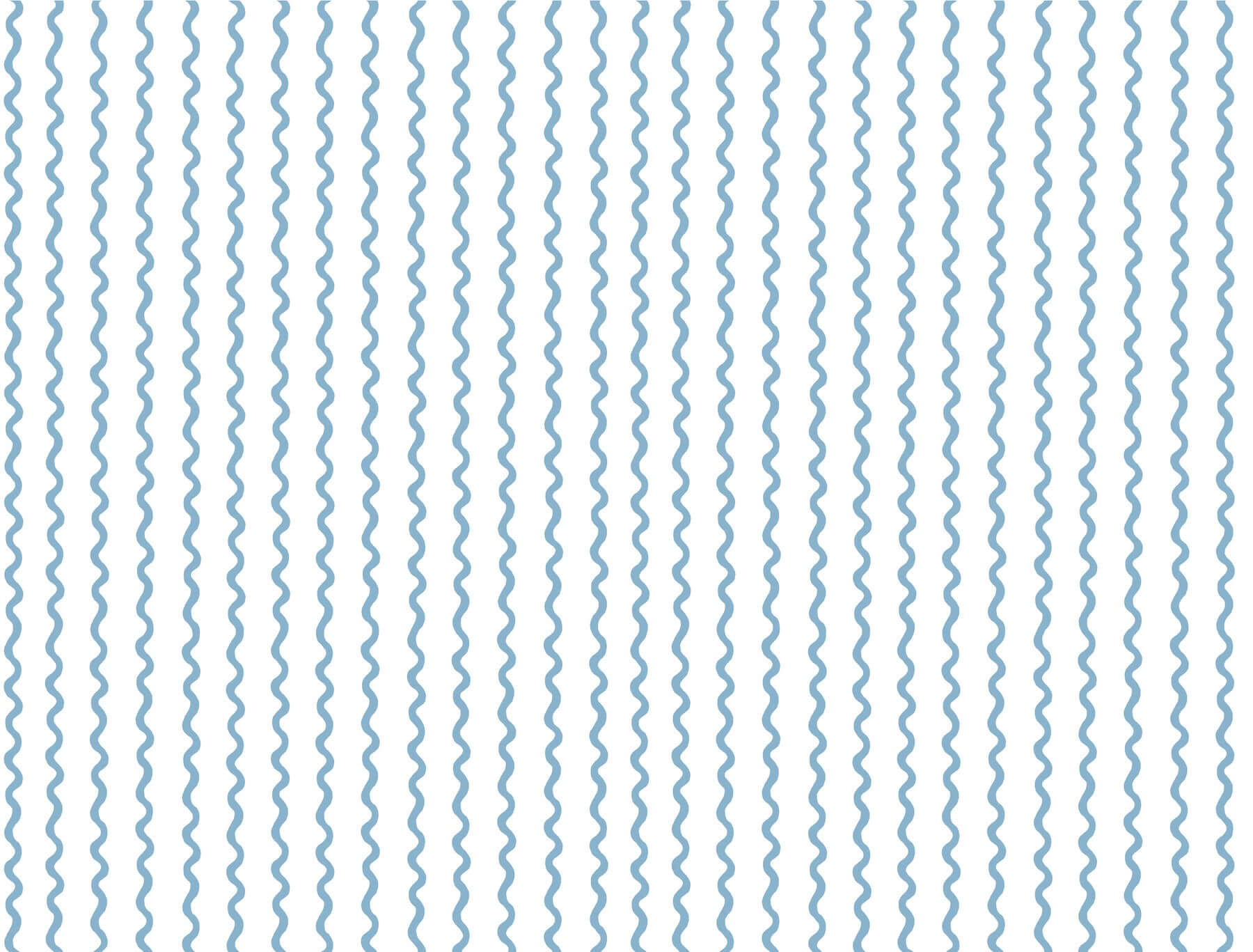 York  Rifle Paper Co. Wallcoverings  Rickrack Wallpaper- Blue RF7555