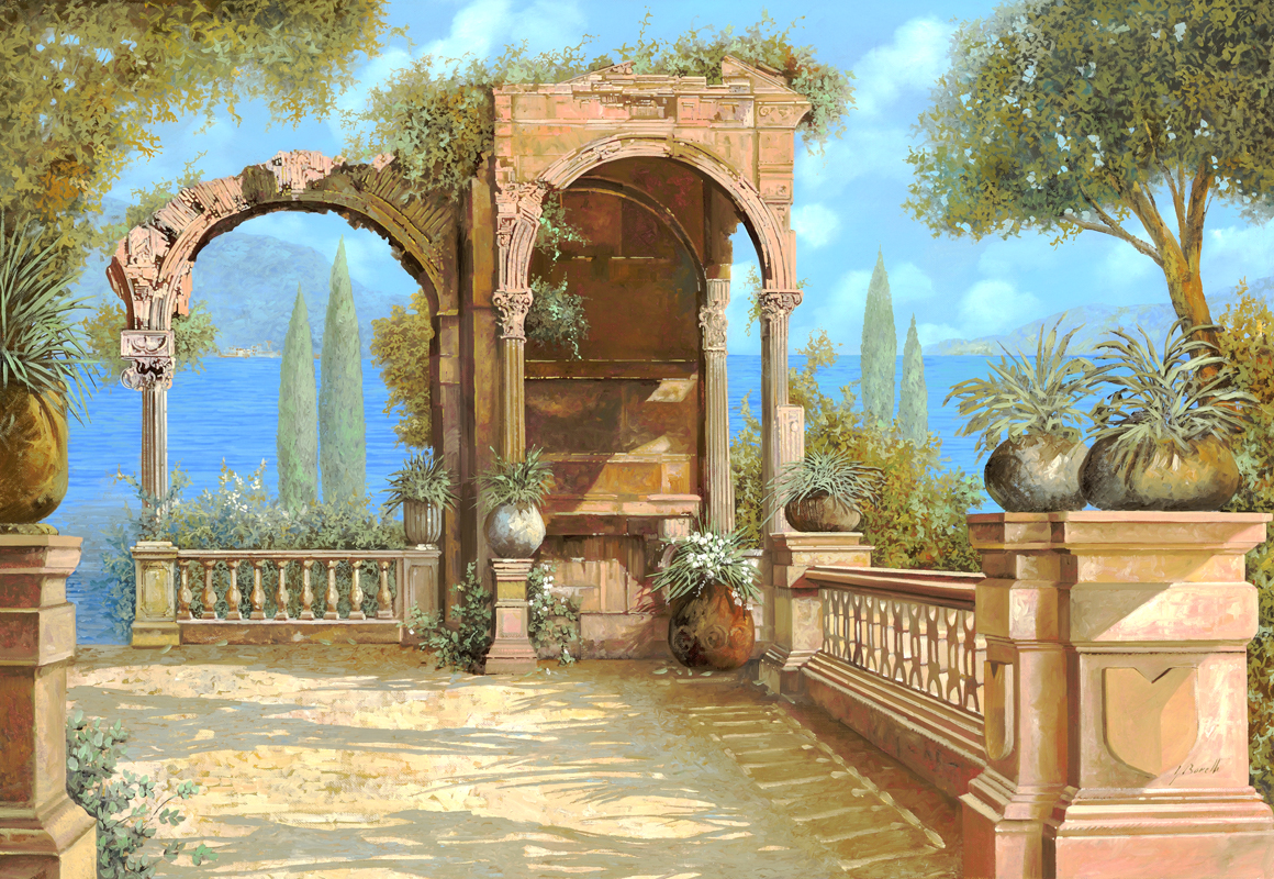 Affresco Живописный пейзаж 6770