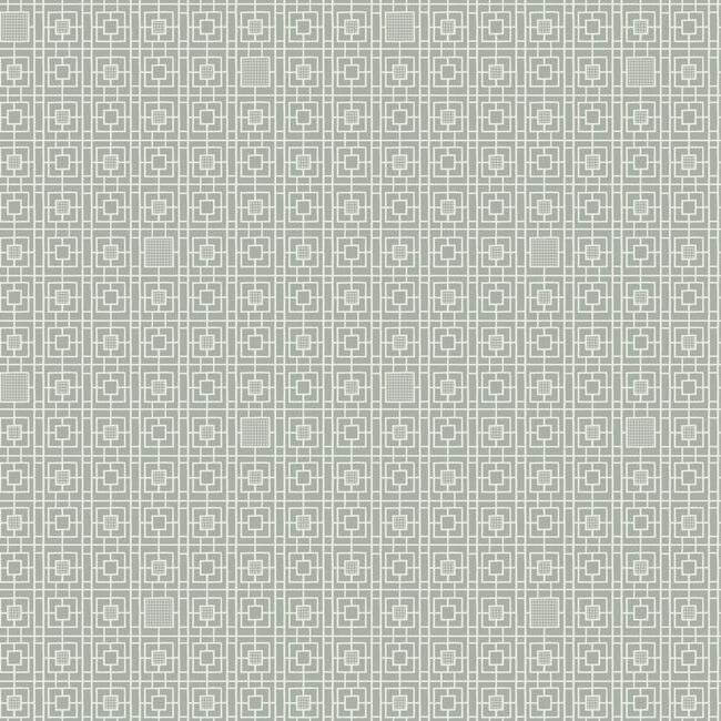 York  Antonina Vella Deco  Deco Screen Wallpaper- Grey CA1526