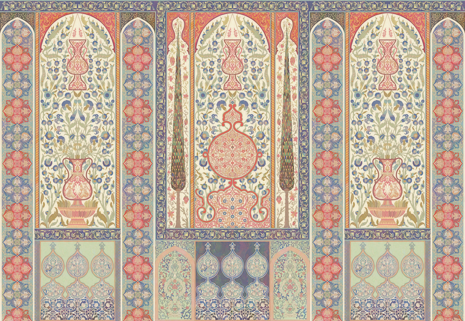 Affresco Восточный орнамент ID135709