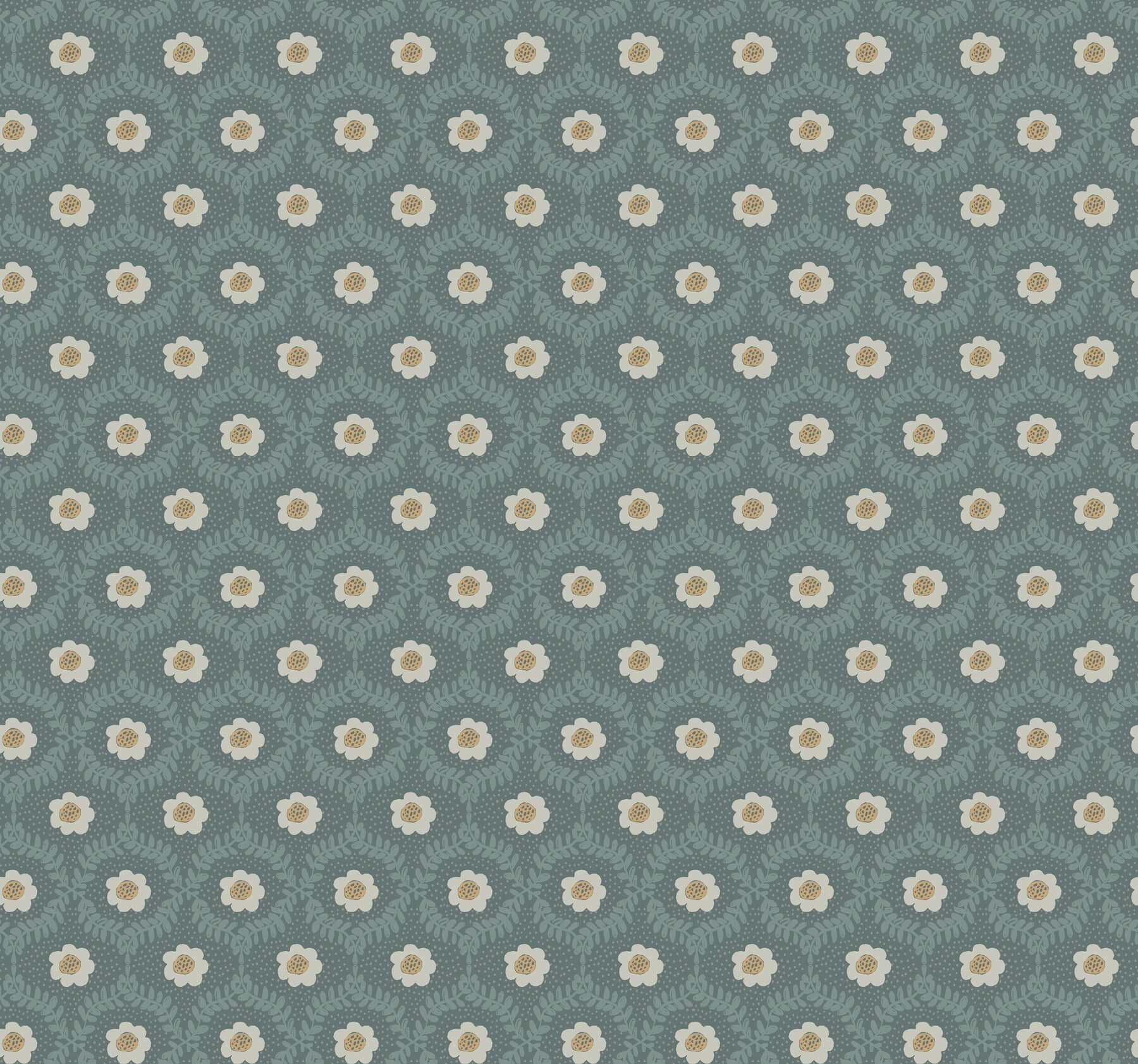 York  Rifle Paper Co. Wallcoverings  Emma Wallpaper- Slate RF7445