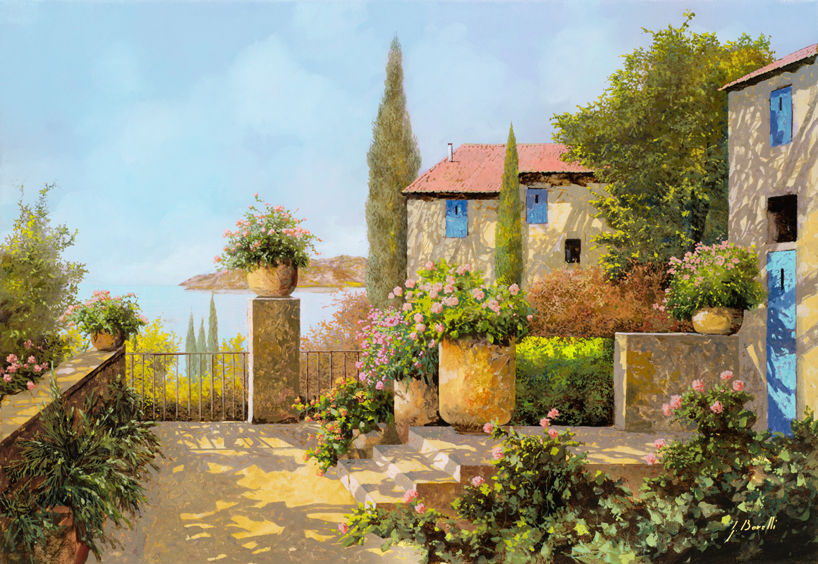 Affresco Живописный пейзаж 6814