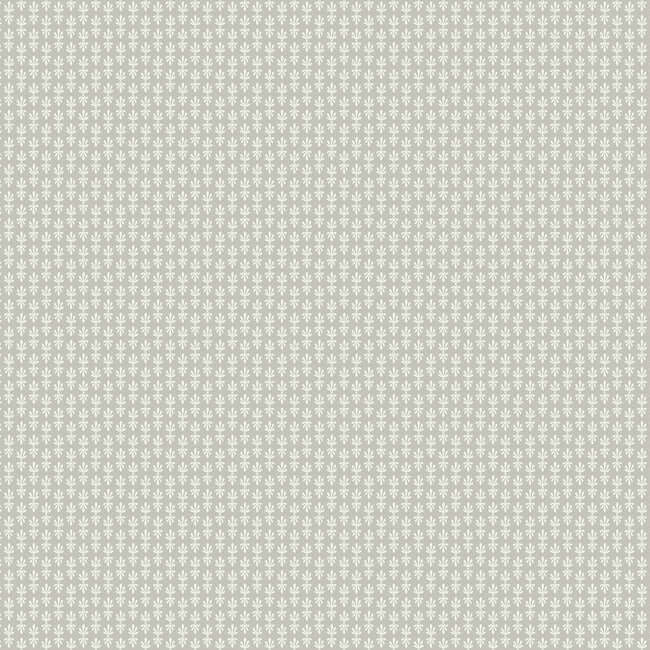 York  Rifle Paper Co.  Petal Wallpaper- Grey & White RP7362