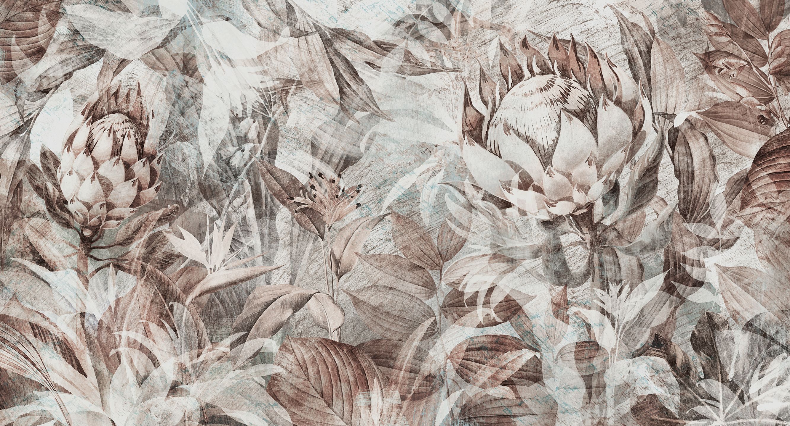 422630 Creativille ретро-коллаж с протеей