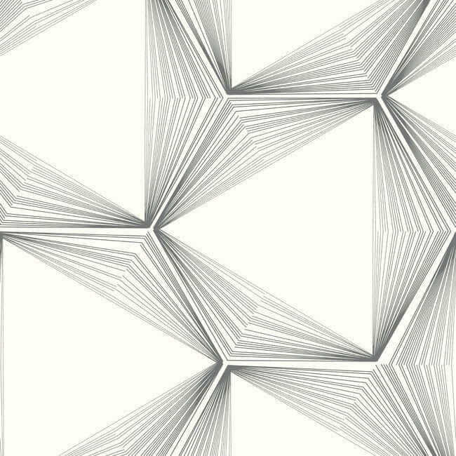 York  Candice Olson Wallcoverings  Honeycomb Premium Peel + Stick Wallpaper- Charcoal PSW1417RL