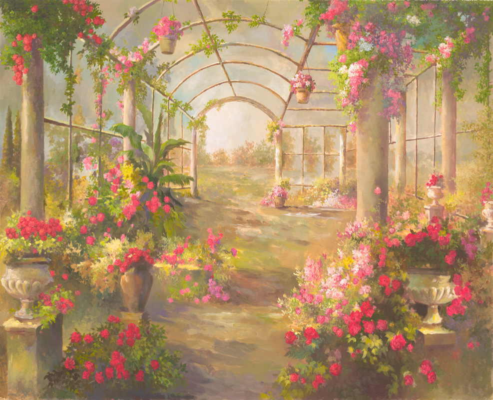 Affresco Живописный пейзаж 4555