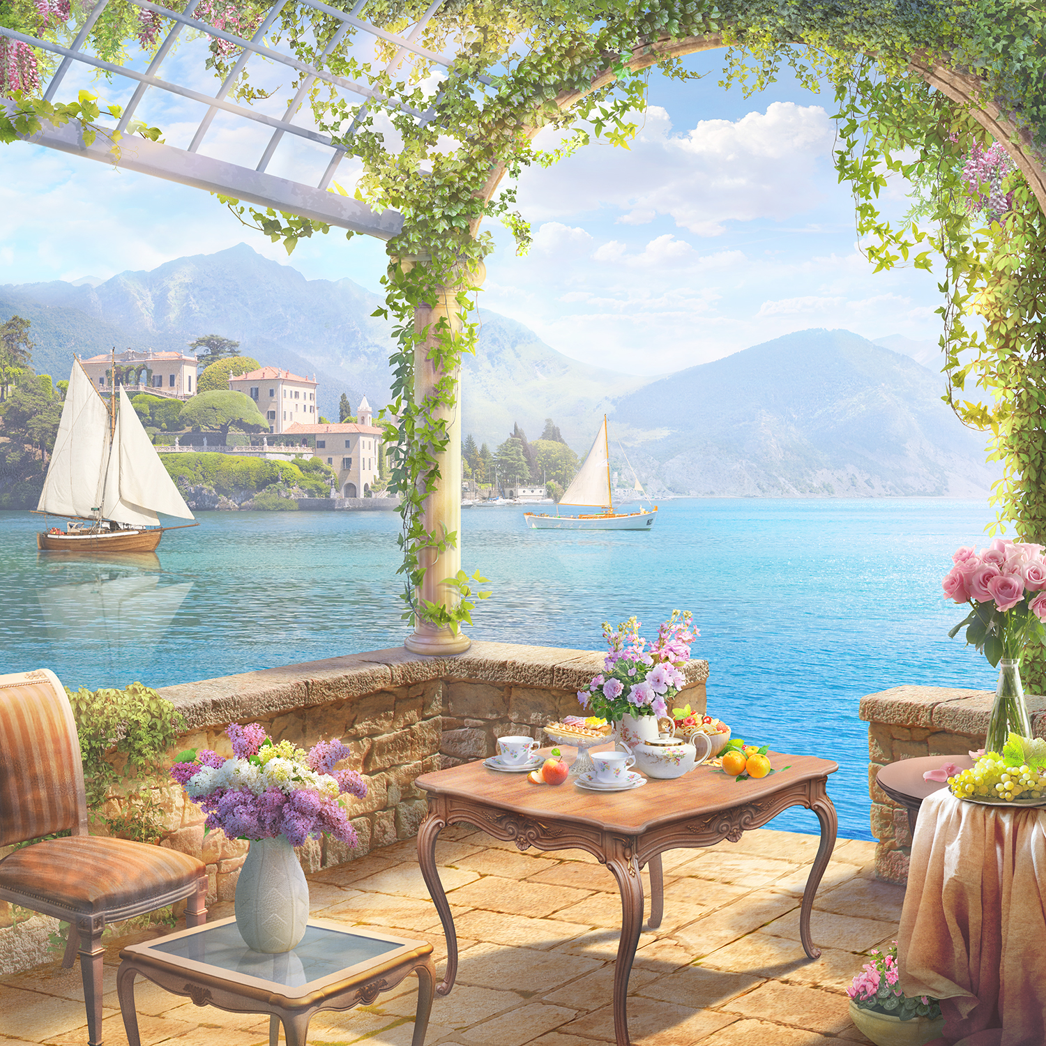 Affresco Лучшие пейзажи 6877