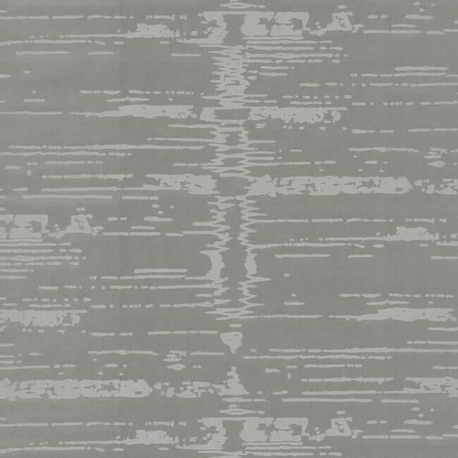 York  Candice Olson Modern Artisan Second Edition  Velveteen Wallpaper- Gray/Natural CI2313