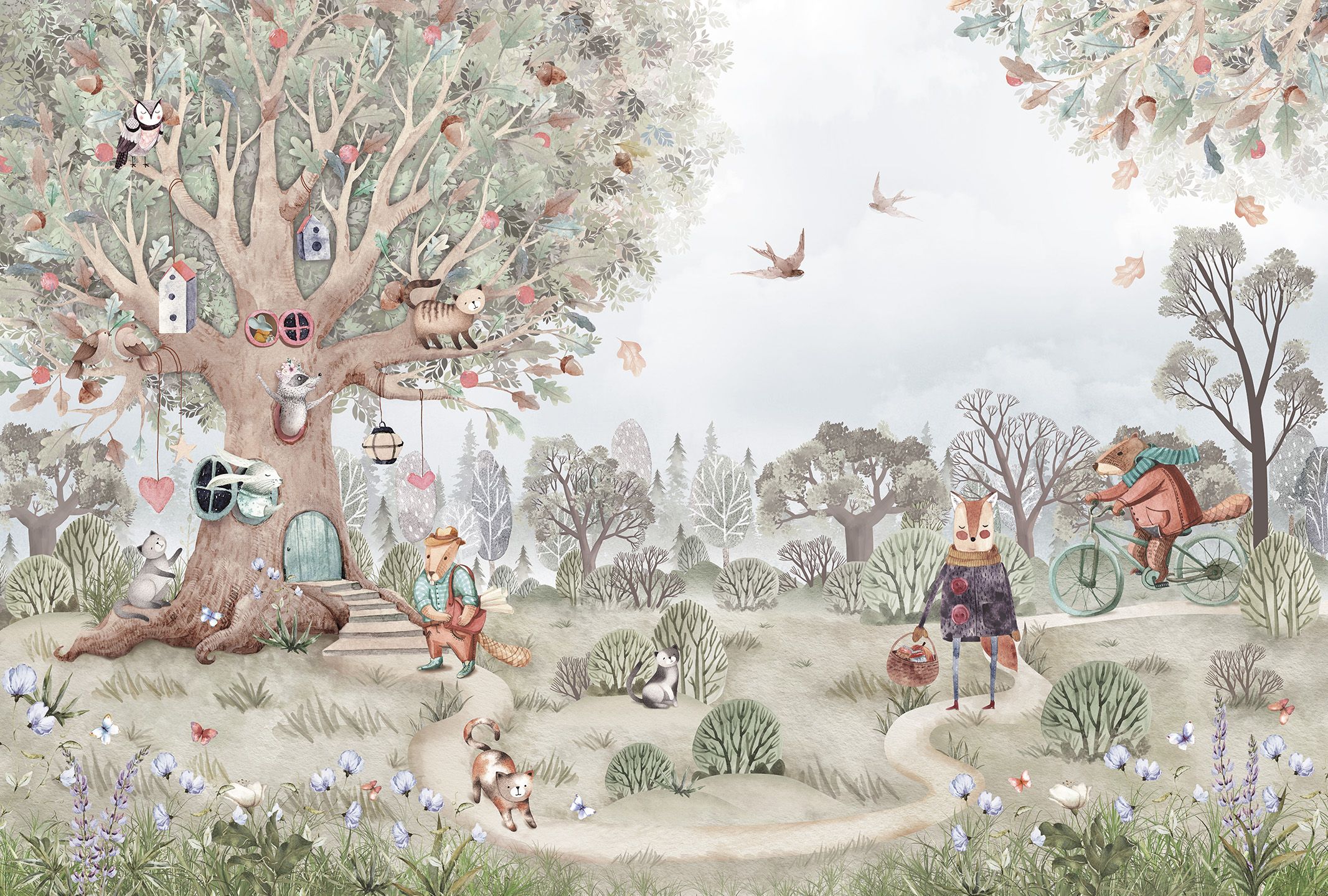 260601 Creativille лесная опушка