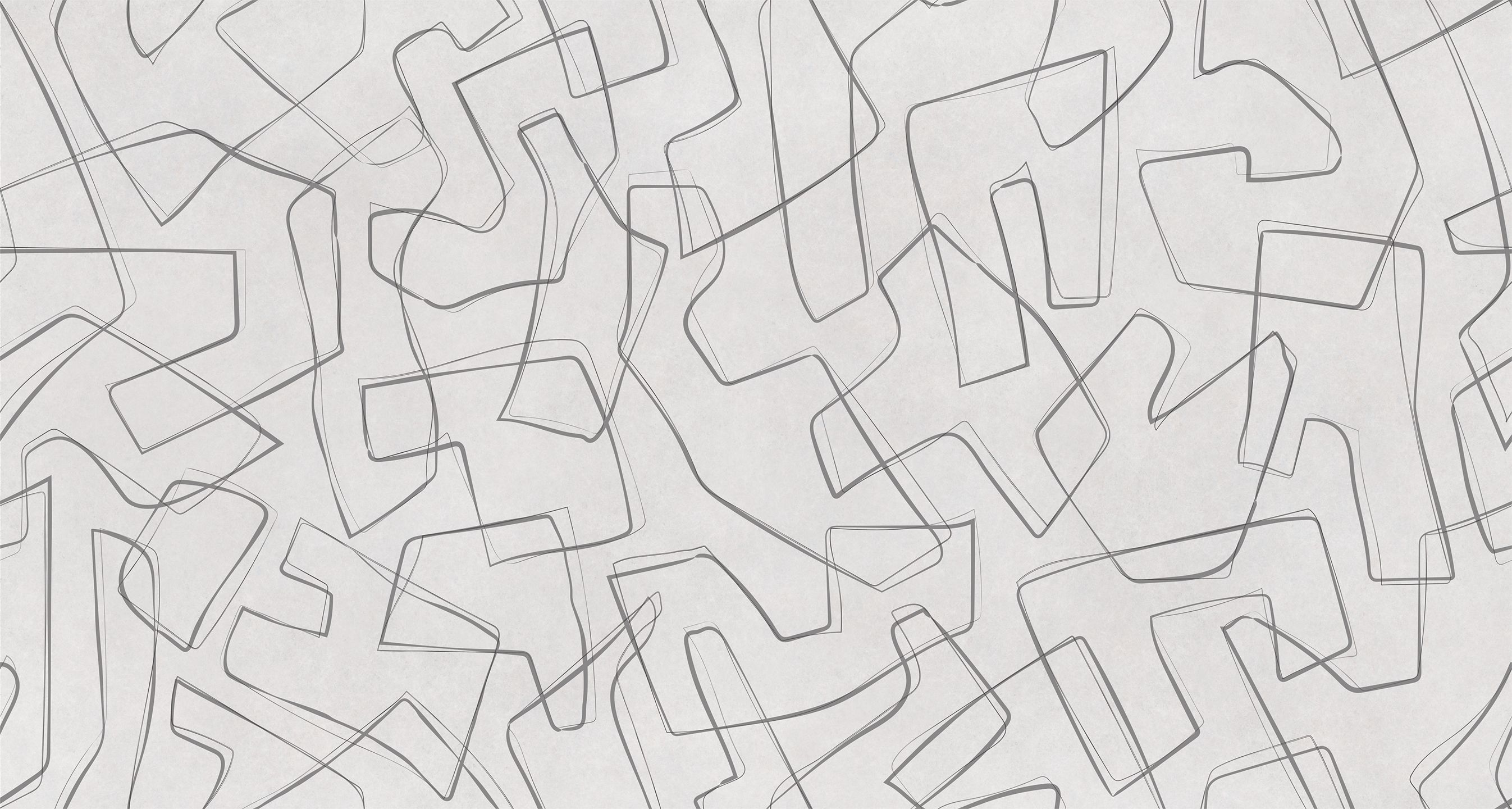 828302 Creativille Серые абстрактные линии