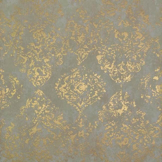 York  Antonina Vella Wallpaper  Stargazer Wallpaper- Almond/Gold NW3566