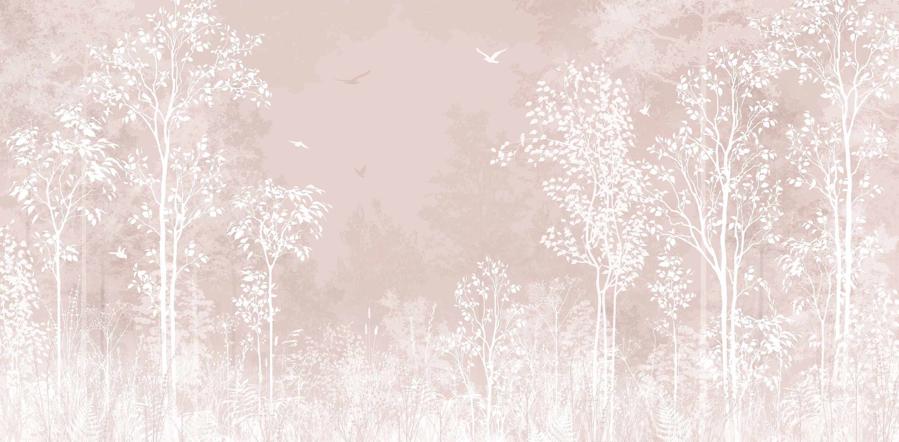 491553 Creativille силуэтный лес