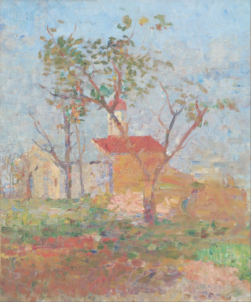 Affresco Импрессионисты и постимпрессионисты Kosta Milicevic, The Church of St. Sava