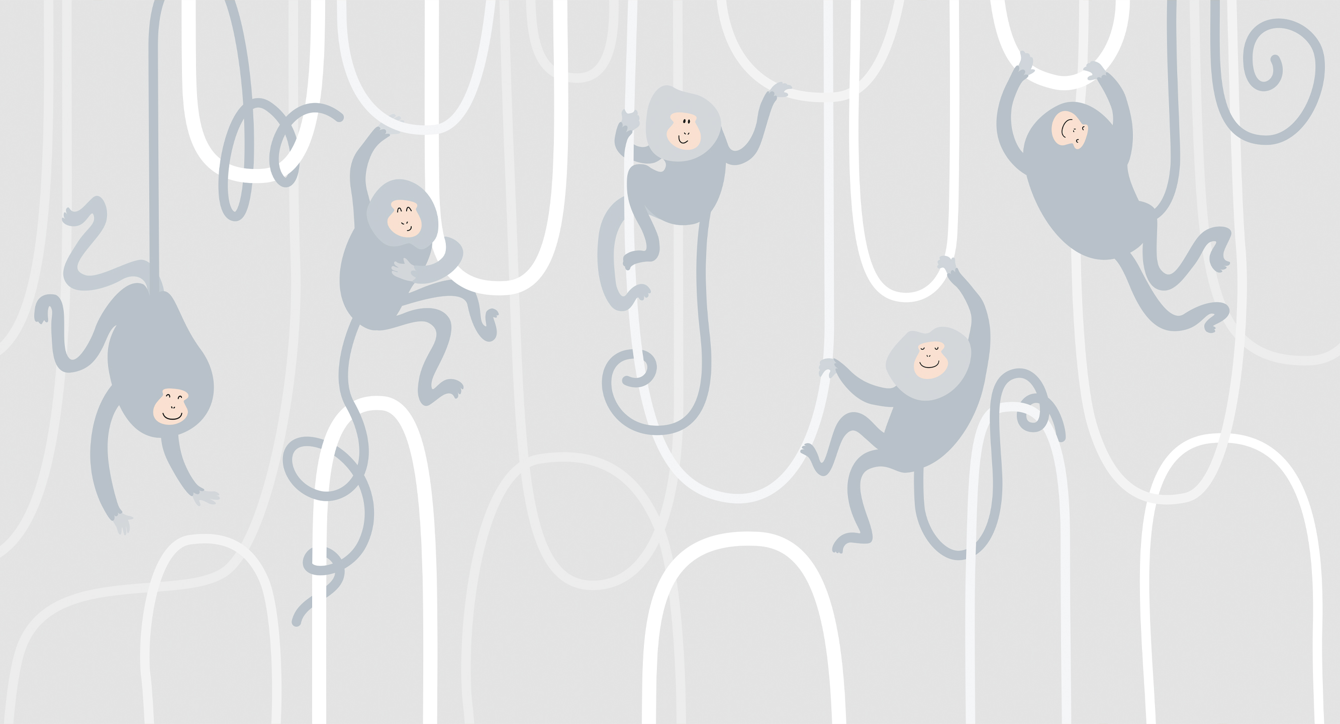 266609 Creativille Веселые обезьянки