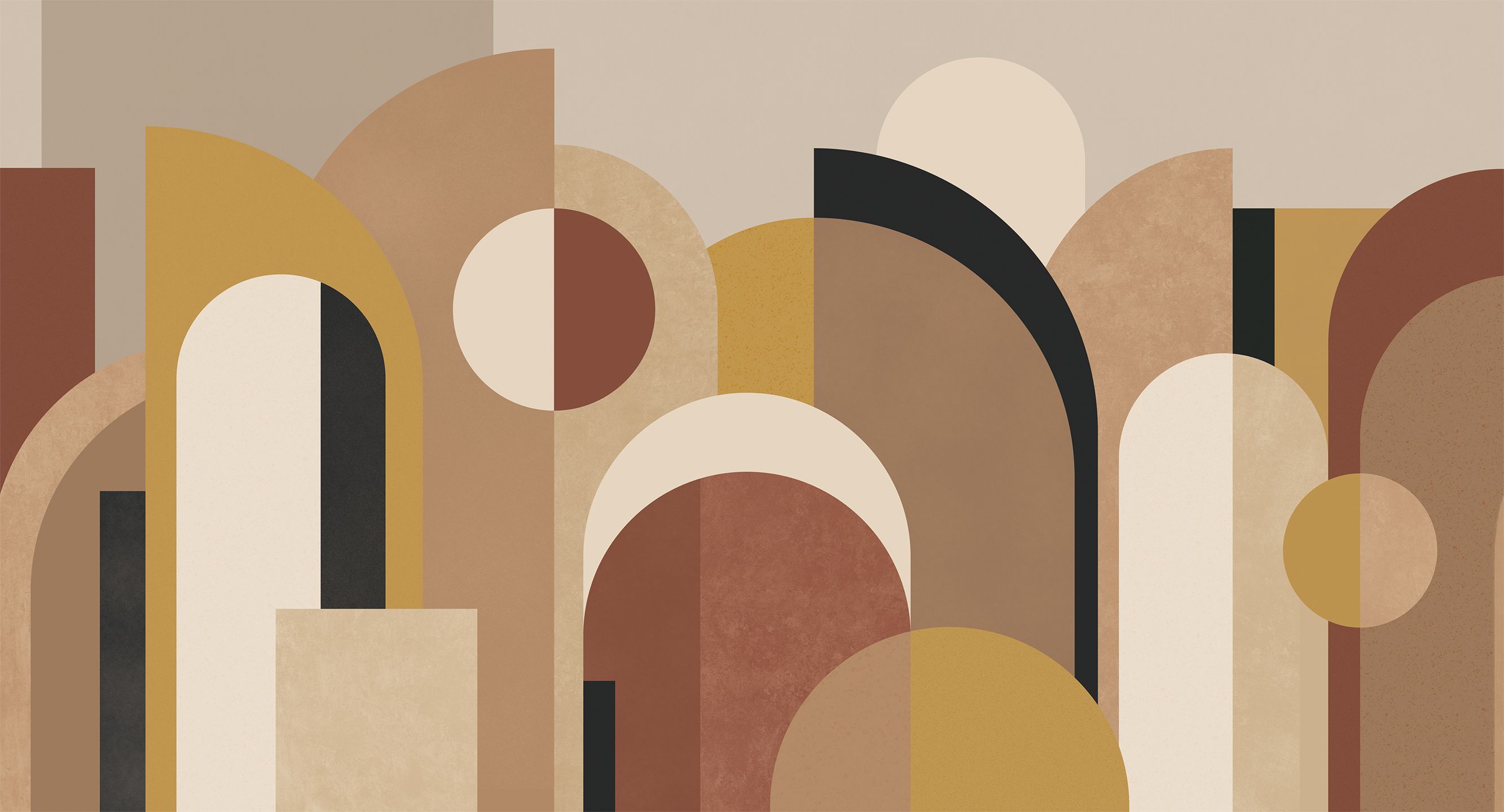 811021 Creativille геометрическая композиция из арок