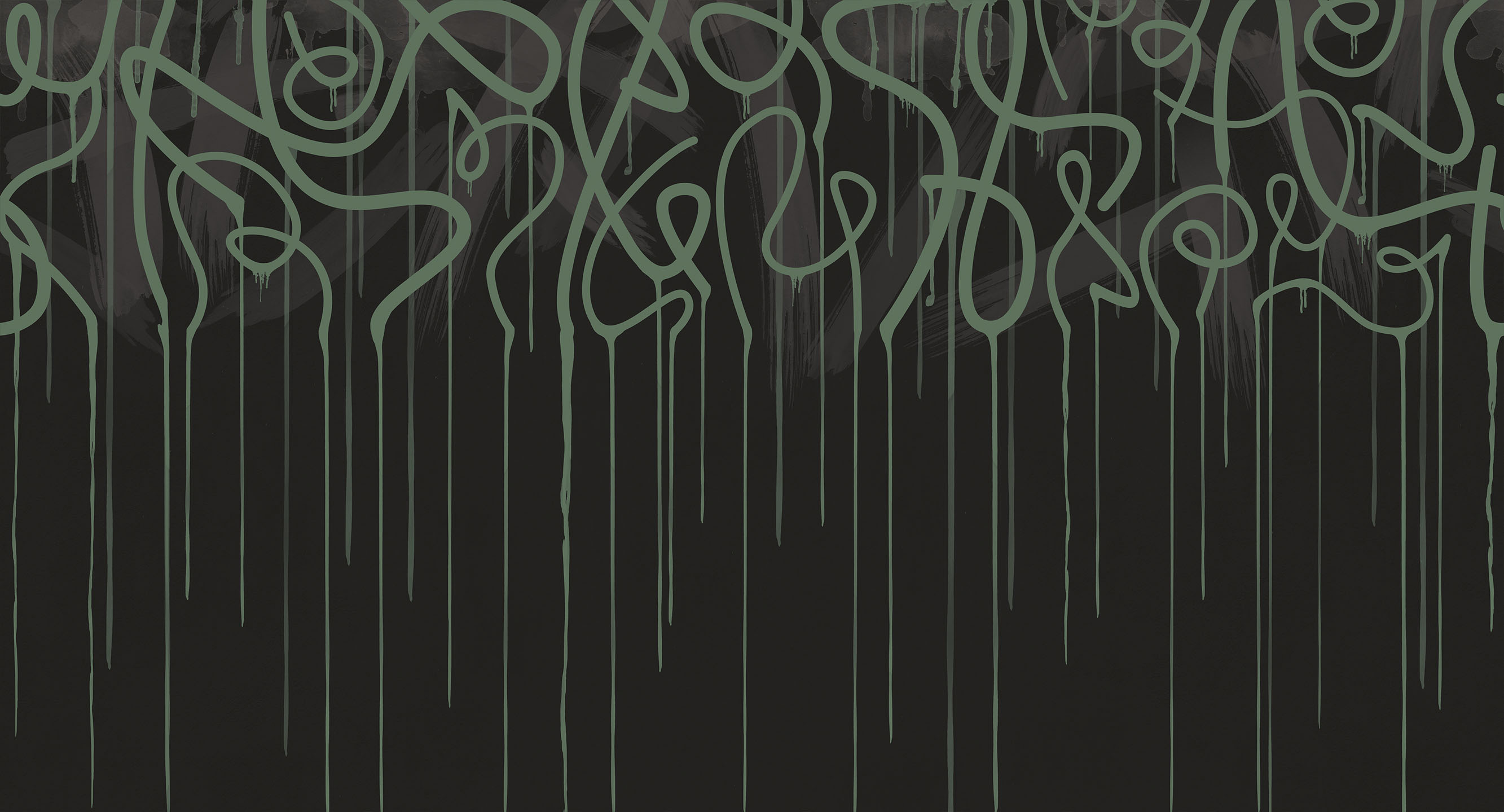 838150 Creativille граффити с подтеками краски