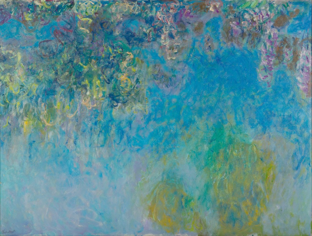 Affresco Импрессионисты и постимпрессионисты Claude Monet, Wisteria