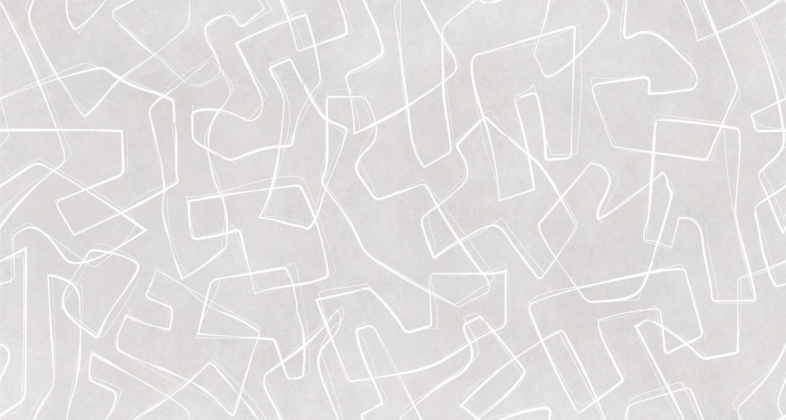 828320 Creativille белые абстрактные линии