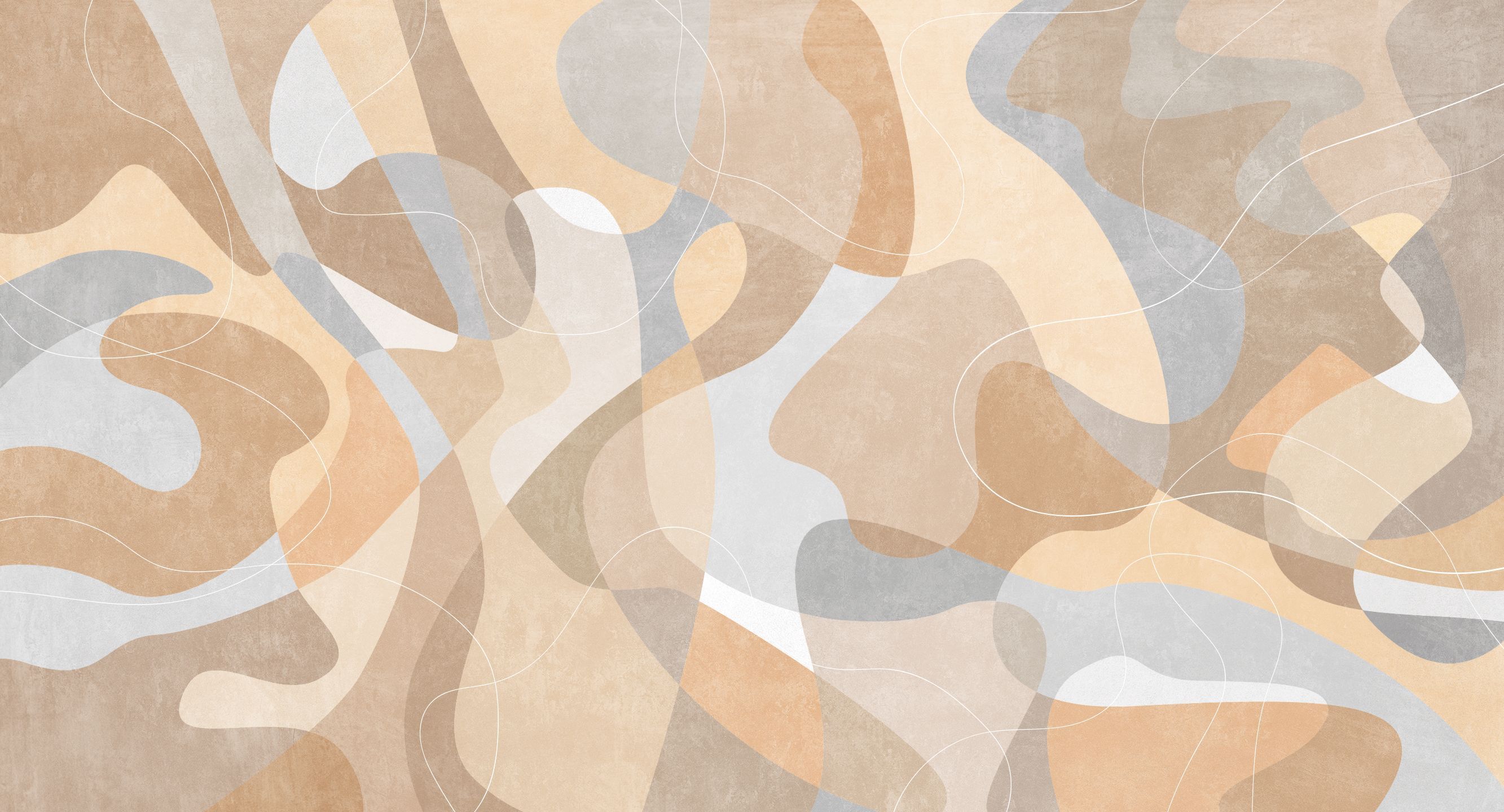 293001 Creativille абстракция с плавными фигурами