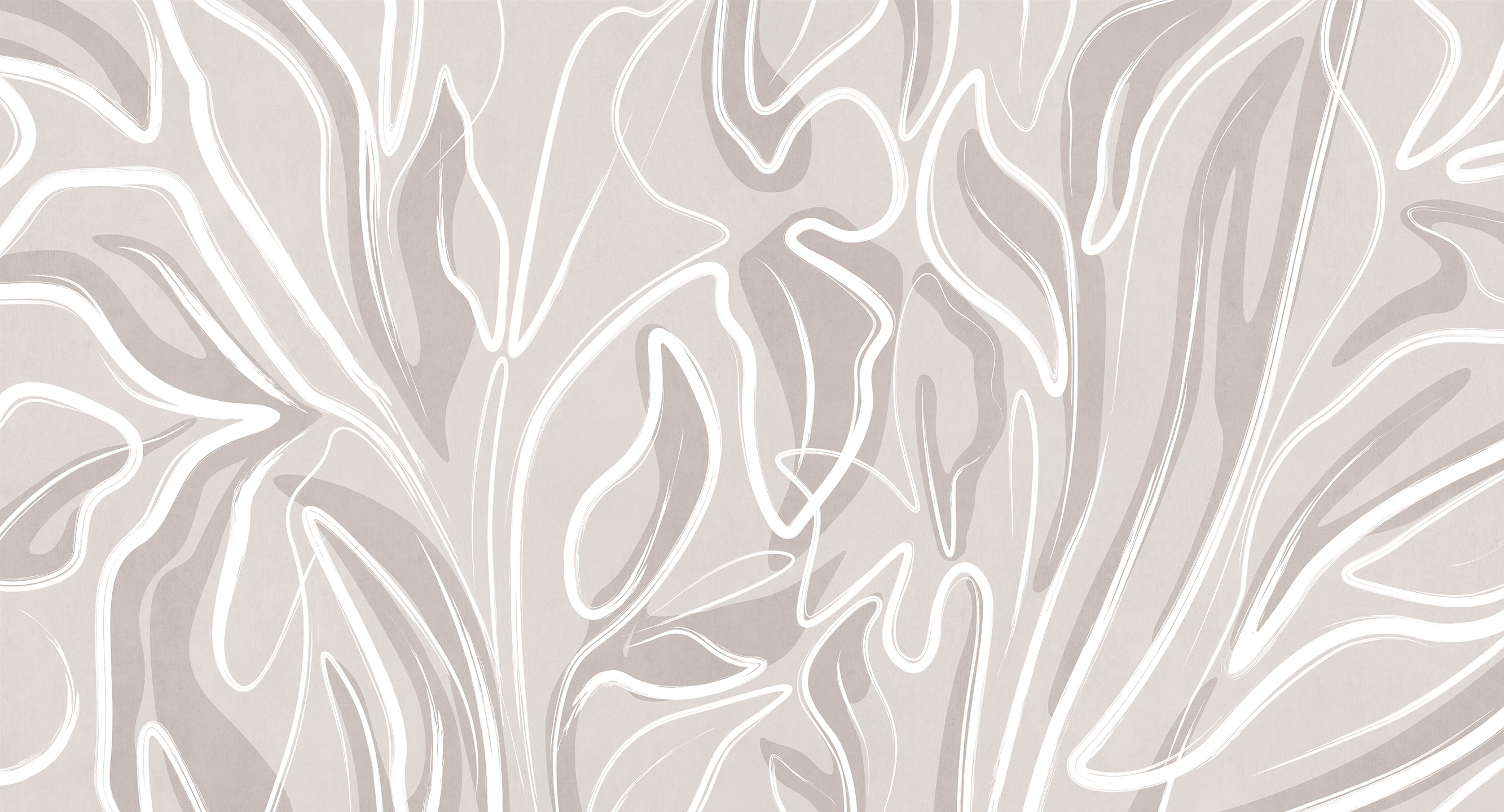 458031 Creativille абстрактный растительный узор