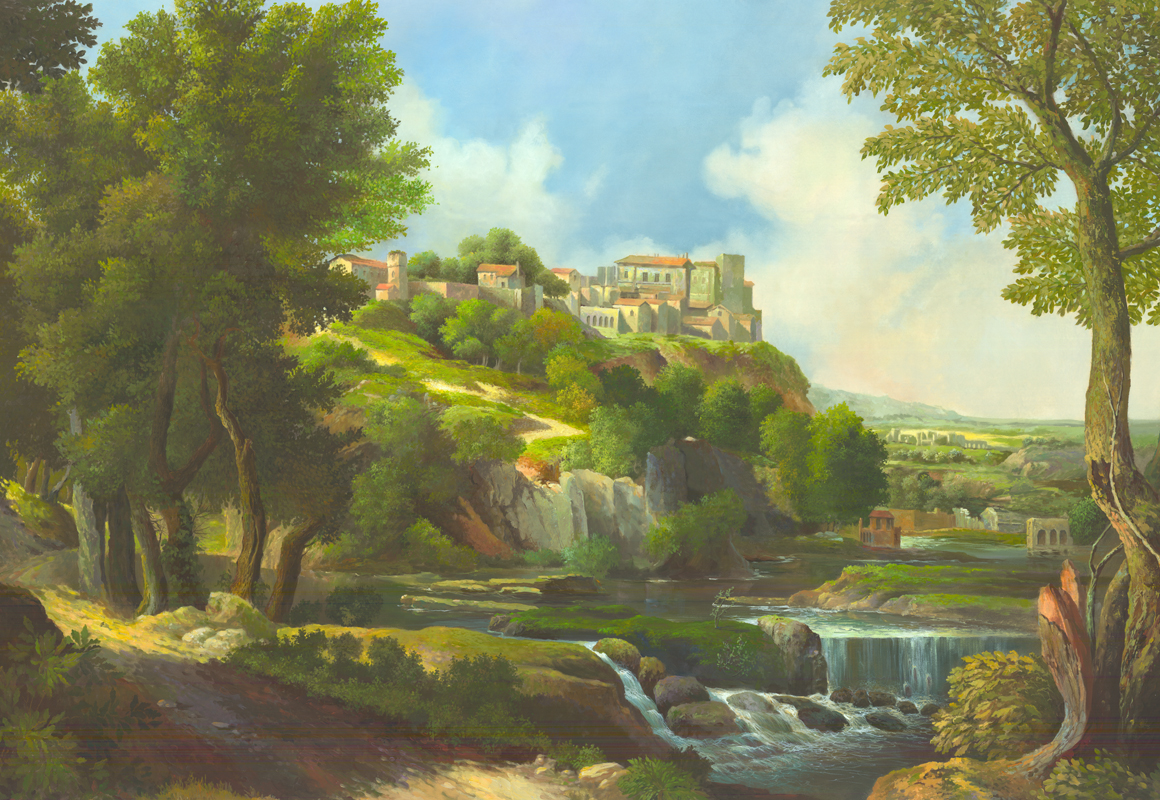 Affresco Живописный пейзаж 6214