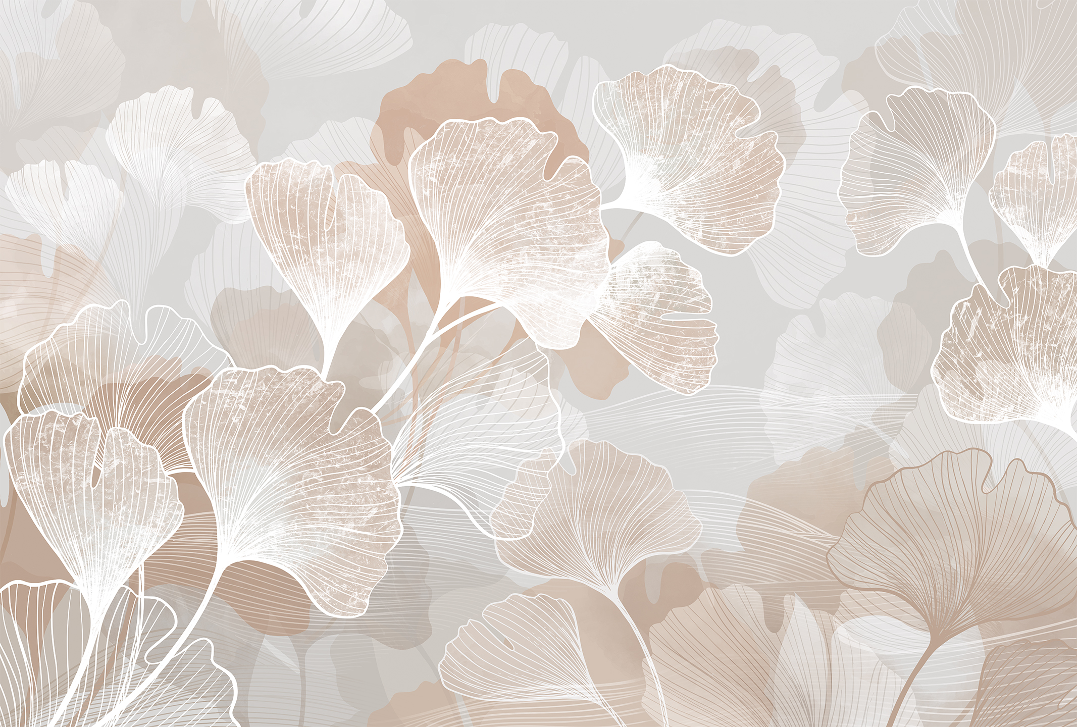 429101 Creativille листья гинкго