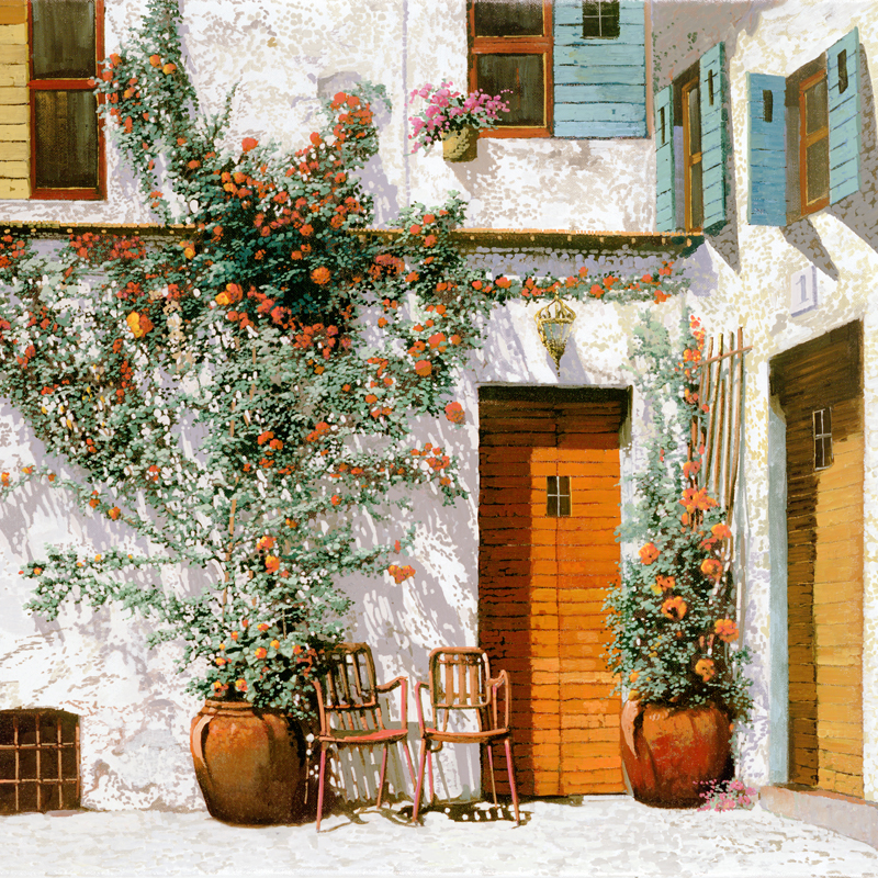 Affresco Живописный пейзаж 6746