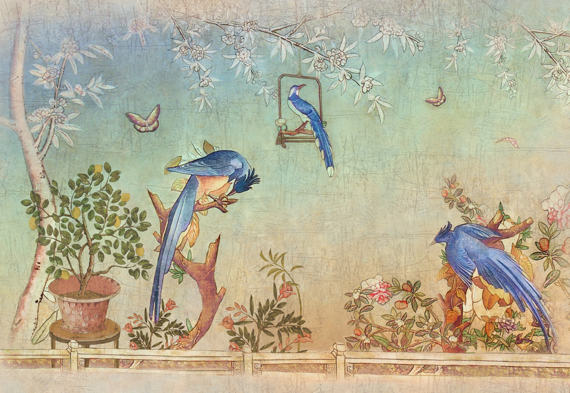 Affresco Китай и Япония 6048