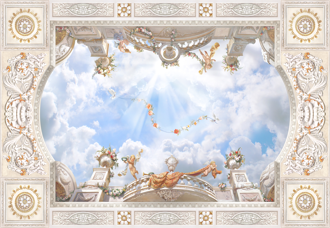 Affresco Сюжеты для потолков 9167