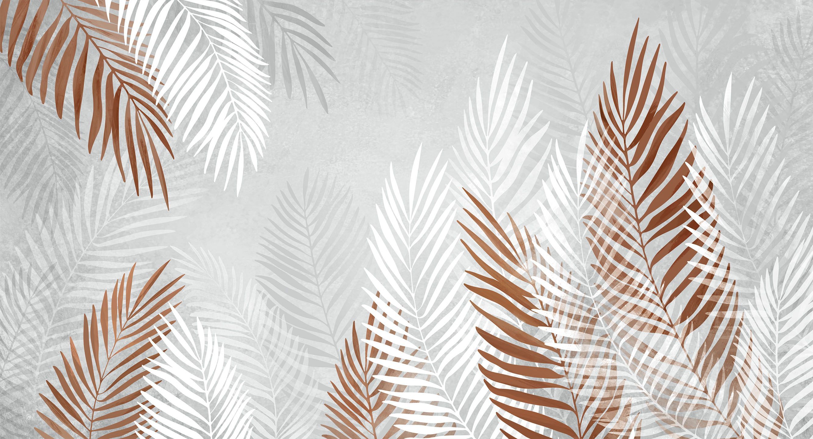 421232 Creativille большие листья в стиле гранж