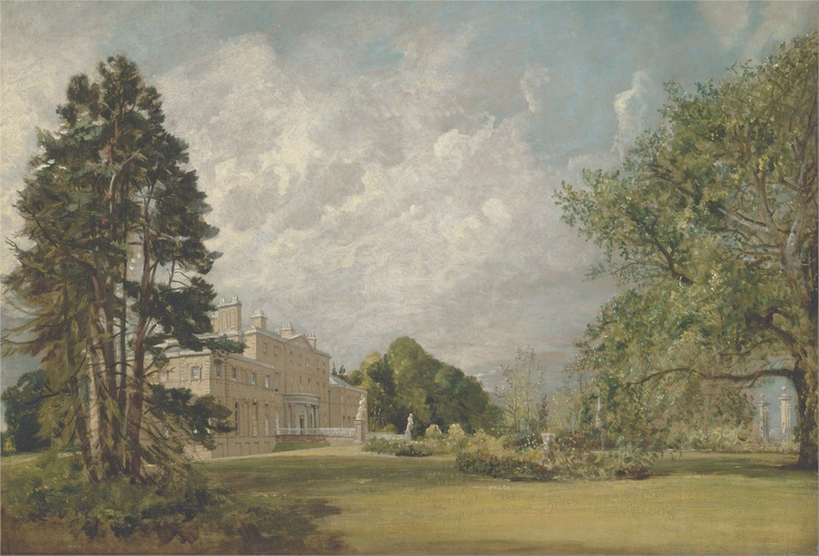 Affresco Классические пейзажи John Constable, Malvern Hall Warwickshire