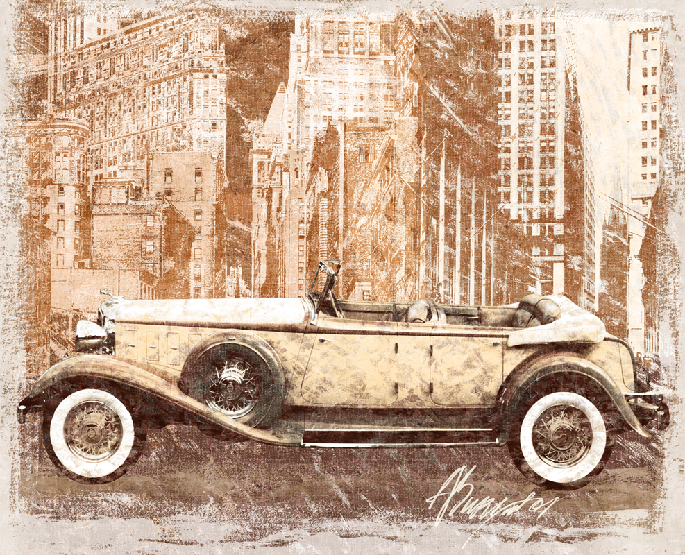 Affresco Ретро A0124