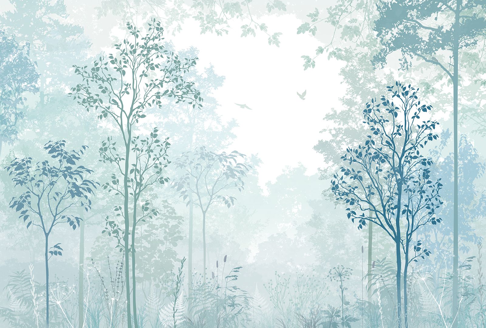 491500 Creativille силуэтный лес