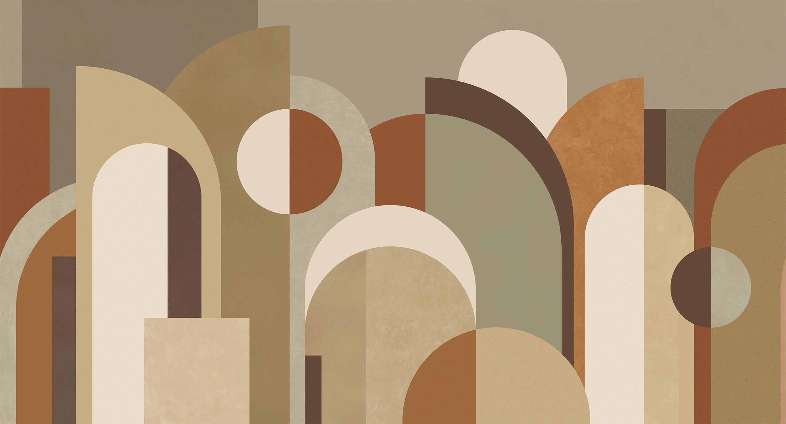 811024 Creativille геометрическая композиция из арок